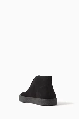 Buy Fred Perry Grey Hawley Boots in Suede for Men in UAE Ounass