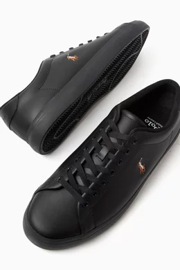Polo leather shop shoes