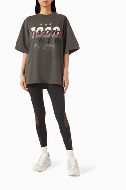 Oversized t deals shirt and tights