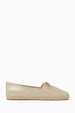 Michael kors gold espadrilles discount