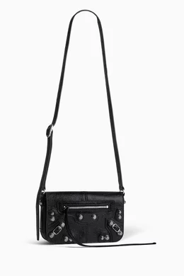 Balenciaga black top bag mini