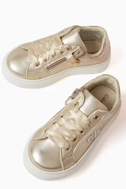 Calvin klein metallic sneakers store
