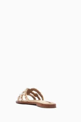 Bay embellished slide sandal outlet