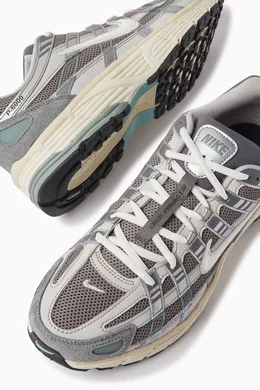 Buy Nike Grey Nike P 600 Sneakers in Mesh and Textile for Men in UAE Ounass