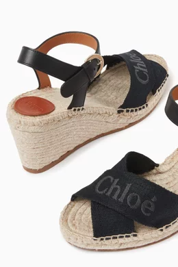 Chloe deals wedge sandals