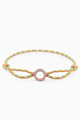 Buy Maveroc Rose Gold Full Moon Diamond Bracelet in 18k Rose Gold