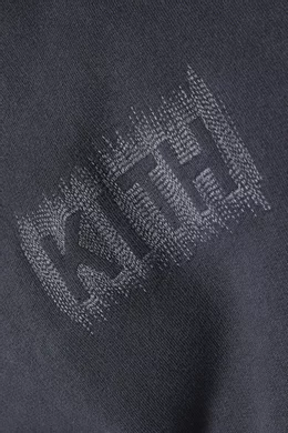 Kith classic logo clearance williams ii hoodie black
