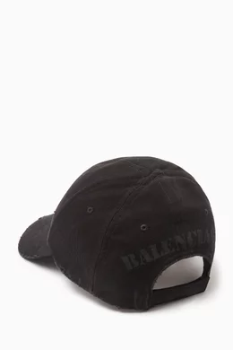 Balenciaga cap hot sale black price