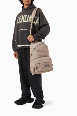 Balenciaga 2025 canvas backpack