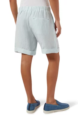 Mens elastic shop waist shorts
