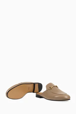 Gucci princetown beige sales