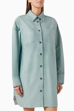 Oversized shop top dress