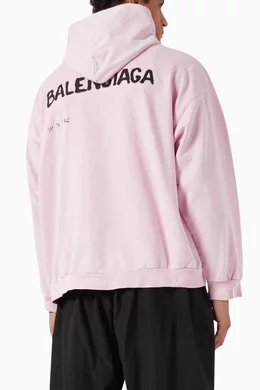 Balenciaga hoodie on sale mens pink