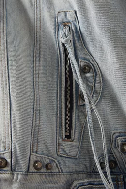Balenciaga new arrivals silver jacket