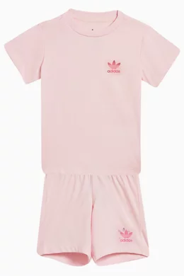 Baby adidas shorts set clearance