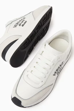 White outlet versace shoes