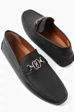 Bally slip on shoes discount