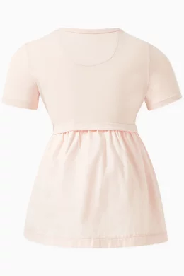 Calvin klein pink dress with online pearls