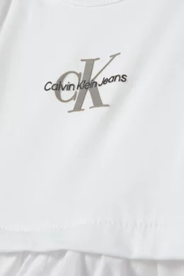 Calvin klein monogram dress sale