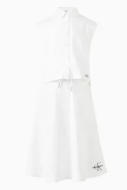 Calvin klein sleeveless new arrivals shirt