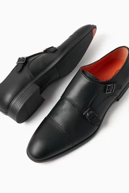 Santoni monk sales strap