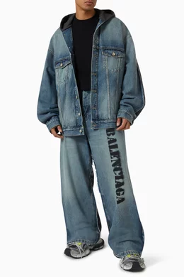 Balenciaga jacket hoodie discount