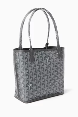 Goyard tote bag grey top