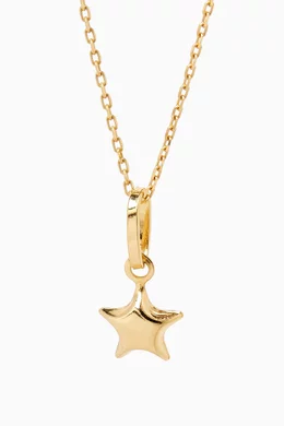 Star pendant gold deals