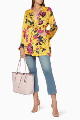 Coach market tote ice pink sale
