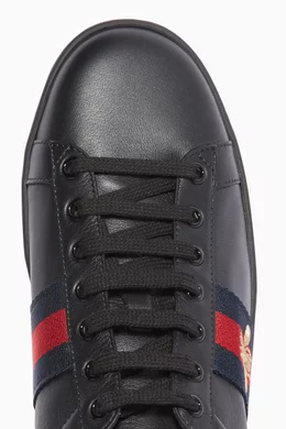 Gucci bee shoes black new arrivals