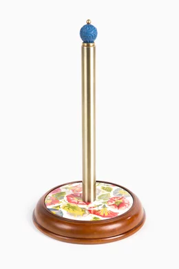 Buy MacKenzie Childs Blue Morning Glory Paper Towel Holder For UNISEX Online Ounass UAE