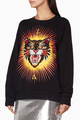 Tiger sweater gucci clearance