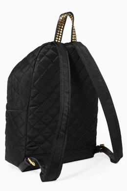 Buy Moschino Black Black Large Quilted Backpack For Women Online Ounass UAE
