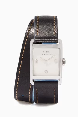 Coach double wrap watch deals