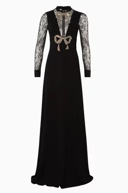 Gucci bow dress discount