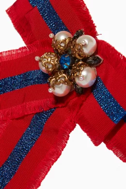 Gucci inspired bow brooch sales
