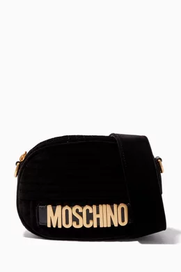 Moschino velvet belt hotsell