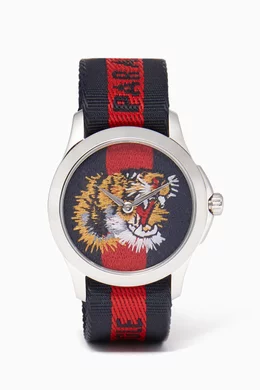 Gucci watch tiger head store