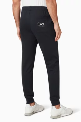 Buy Emporio Armani Blue EA7 Jersey Track Pants For Men Online Ounass UAE