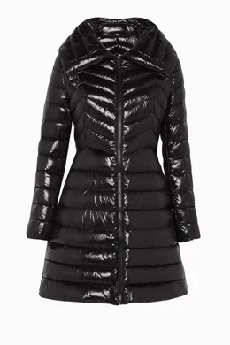 Buy Moncler Black Black Quilted Faucon Jacket For Women Online Ounass UAE