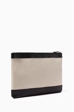 Balenciaga canvas clutch best sale
