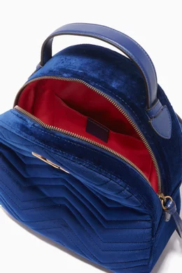 Gucci velvet backpack online