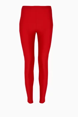 Gucci red green leggings outlet