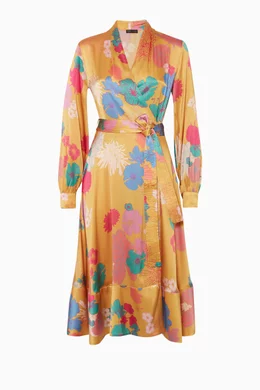 Stine goya wrap dress top