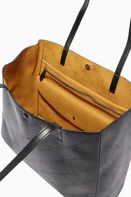 Buy Stella McCartney Black Black Small Monogram Tote Bag For Women Online Ounass UAE