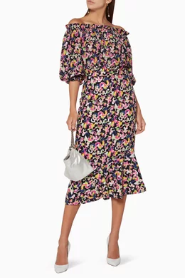 Saloni floral grace dress sale