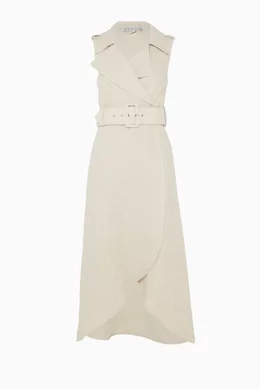 Shona joy atticus linen dress on sale