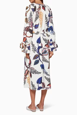 Buy Stine Goya Multicolour Multi Coloured Floral Print Jacques Dress For Women Online Ounass UAE
