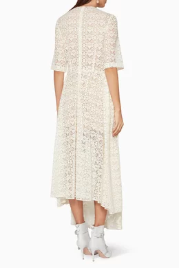 Stella mccartney white lace dress outlet