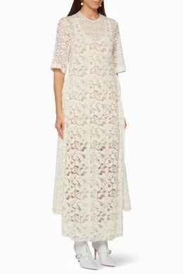 Stella mccartney white lace dress deals